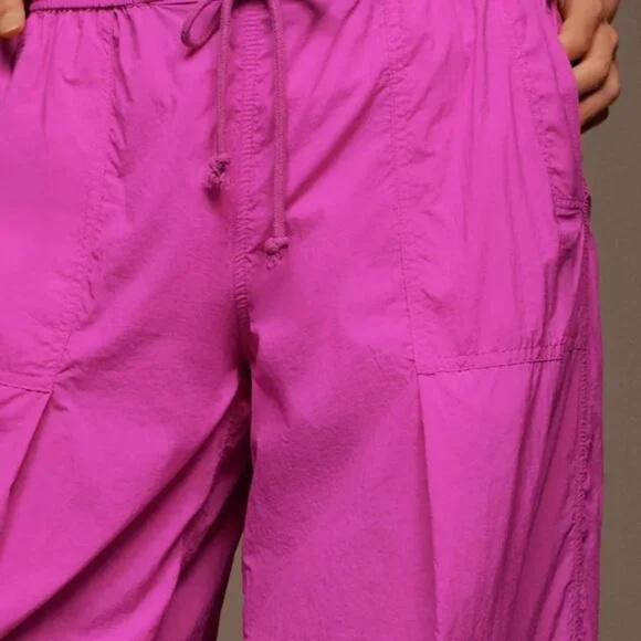 NWT Anthropologie Daily Practice Base Jump Parachute Pants Size XLP - Picture 4 of 10